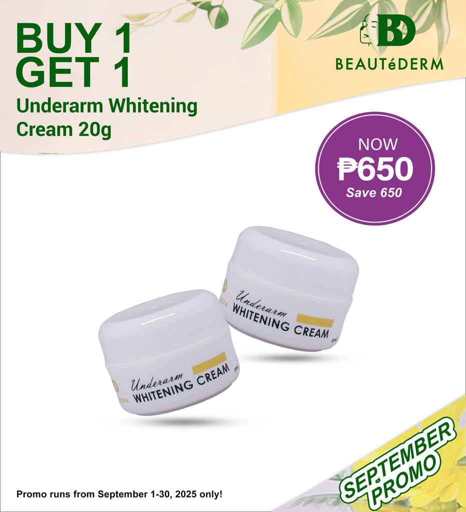 BUY 1 TAKE 1 PROMO Beautederm Underarm Whitening Cream 20g