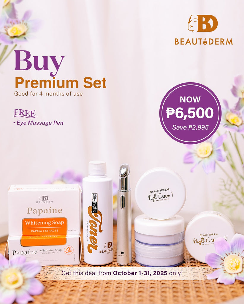 Beautederm Premium Set with Free Eye Massage Pen