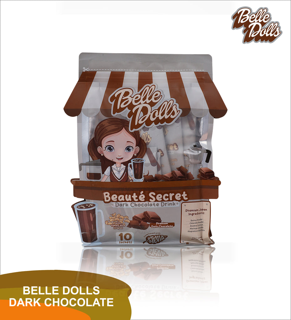 Beautederm Belle Dolls Beaute Secret - Dark Chocolate Drink 10 Sachet