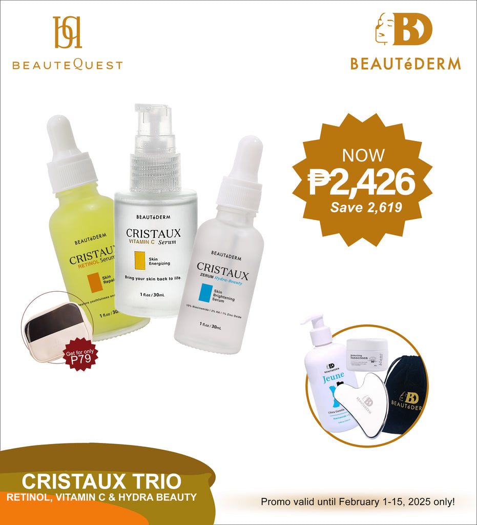 Beautederm New Cristaux Serums Trio 30ml PROMO