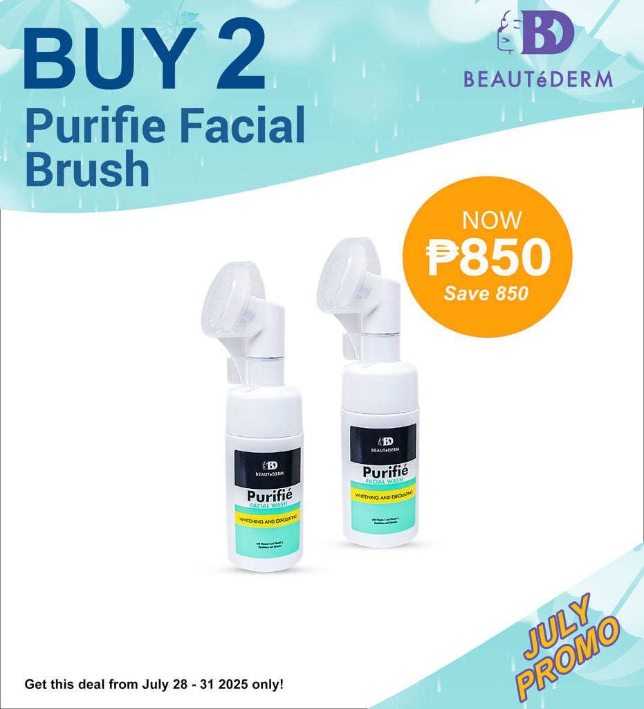 Buy 1 Take 1 Beautederm Purifie Facial Wash with Pump Brush