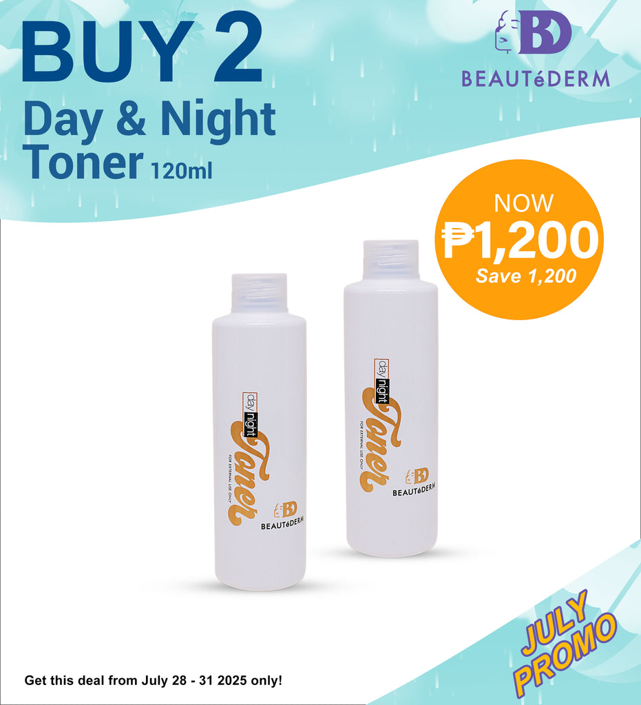BUY 1 TAKE 1 PROMO Beautederm Day and Night Toner 120ml Micro Peeling Effect